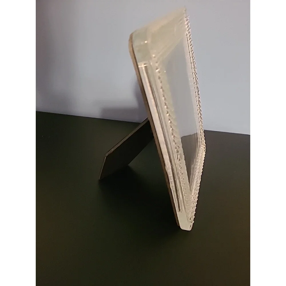 Heavy Crystal Glass Photo Frame 9 x 7 In Hold Photo 5 X‎ 7 gallery picture